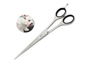 Haryali London Nożyczki do pielęgnacji zwierząt, 18 cm profesjonalny zestaw trymer dla zwierząt domowych - nożyczki do strzyżenia psów kotów ze stali nierdzewnej