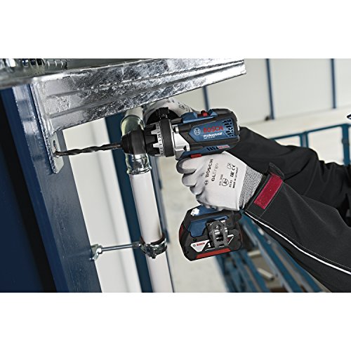 Bosch Professional GSR 18 VE-EC Akku-Bohrschrauber, 2x 5,0 Ah 18 V Akku, 13 mm Bohrfutter (Voll-Metall), L-Boxx, 06019F1102 - 3