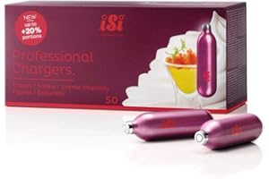 ‎ISI NORTH AMERICA iSi Professional 50-Pack N2O Cream Charger Set