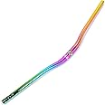 CARACHOME MTB Bicycle Colorful Handlebar AM XC DH Downhill Racing Bike Rise Handlebar Mountain Road Bike Rainbow Handlebar 31.8mm* 780mm