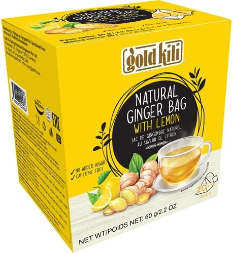 GOLD KILI - Bevanda allo zenzero e limone naturale - (20 X 3 GR)