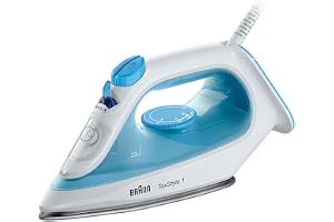 Braun TexStyle 1 Ångstrykjärn SI 1050BL – strykjärn med SuperCeramic stryksula, vertikal ånga, 2000 watt