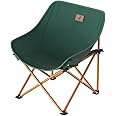 LOVEYBEAUTY Portable Folding Camping Chair, Lightweight Outdoor Chairs Support 600lbs for Backyard Lawn Beach Camp Chairs