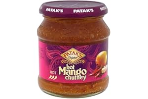 Pataks Chutney Hot Mangue 340 g (lot de 6)
