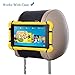 Price comparison product image Tablet Car Mount TFY Universal Car Headrest Mount Silicon Holder for 7 – 10 Inch Fire Tablets