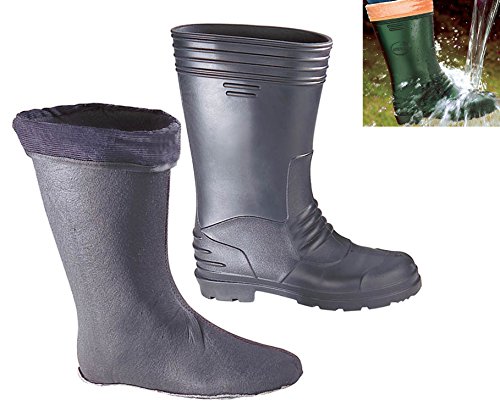 Preisvergleich Produktbild EVA Gummistiefel, Farbe schwarz, Gr.44