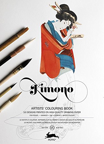 Download Kimono : 16 motifs à colorier Download Kimono : 16 motifs à colorier