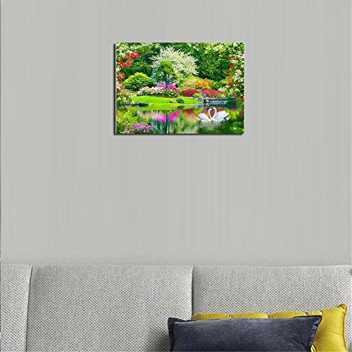 DIY 5D Swan Diamond Painting Cross-Stitch for Entrance Living Room Bedroom - 4
