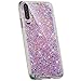 Produktbild Jinghuash Kompatibel mit Huawei P30 Hülle Luxus Glitzer Kristall Glänzend Strass Diamant Silikon Schutzhülle Ultra Dünn Crystal Clear TPU Silikon Handyhülle Tasche Case-Rosa
