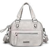 Mini Size Wash Leather Hand Held Women's Bag 21-K Barcelona 1933