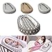 Produktbild SM1 Babynest Kuschelnest Babybett Babynestchen Reisebett Stillkissen 80 x 40 cm (80x40 cm, Grau-Grosse Punkte Nr. 15)