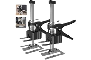 MEETOZ Labor Saving Arm Tool 2PCS Hand Jack Lift, Wall Tile Locator, Multi-Function Height Adjustment Lifting Device,Door Panel Lifting Cabinet Jack Board Lifter, Men'S Labor-Saving Tool