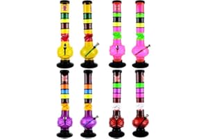 Basil Bush Bamboo Cut Ice Acrylic Waterpipe