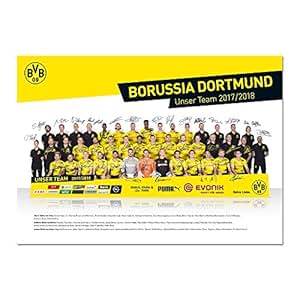 Amazon.de: Borussia Dortmund BVB Poster Mannschaft 2017/18