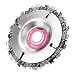 Produktbild Qiman 4 Zoll Grinder Disc und Kette 22 Zahn Fine Cut Kette für 100/115 Winkelschleifer