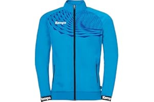 Kempa Wave 26 Poly Jacket hombre niño Chaqueta deportiva de entrenamiento de balonmano para hombre Sudadera ligera Niños