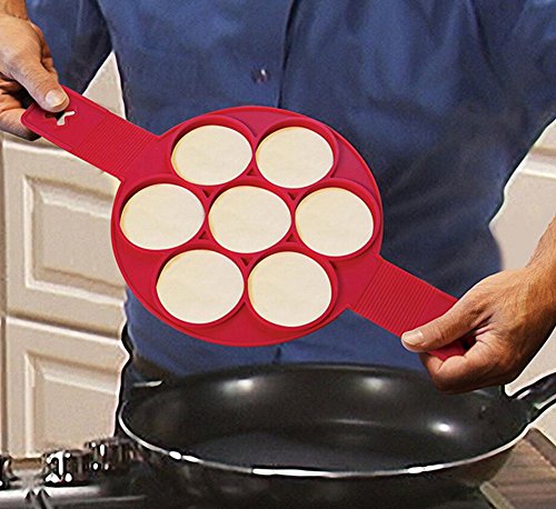 MORAN Perfekte Panicakes, Pancake Maker , Nonstick Oberfläche , Umwelt Silikon - 3