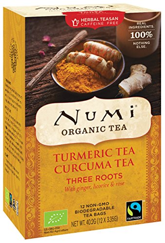 Numi Tea (TURMERIC TEA) Three Roots 12ct x 40.2g