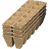 Romberg 71015K Anzuchttöpfe quadratisch, 5 cm, 144 Stück