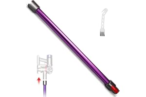 CHAMSUREUK Quick Release Wand Compatible for Dyson V15 V11 V10 V8 V7 Stick Vacuum Cleaner, Vacuum Cleaner Extension Rod Vacuums Attachment Extension Tube 73cm (Purple)