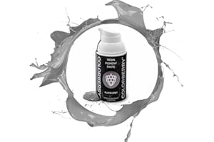 COLORBERRY Pigmentpaste – Epoxidharz Farbe für Resin Kunst I Hochpigmentierte Epoxy Resin Farbe für Kunstharz zur Schmuckherstellung DIY Kunsthandwerk I Konzentrierte Epoxidharz Farben (Platin Grey)