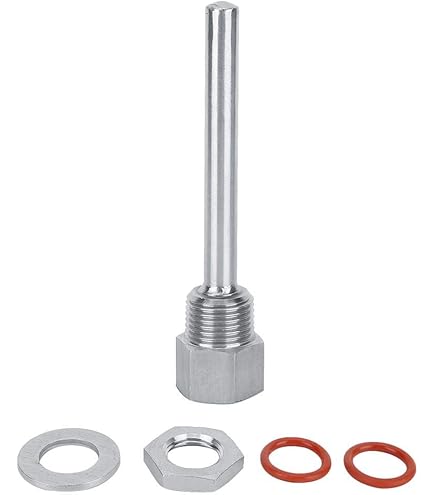 Pozzo Termometrico In Acciaio Inox - 1/2 Pollice, Per Termocoppie | Diverse Misure - Foto 8