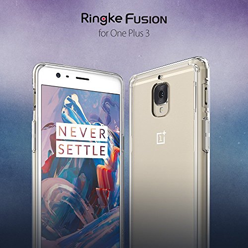 Ringke FUSION OnePlus 3  OnePlus 3T- Funda Claro PC y TPU Parachoques  Perfecta de la Carcasa Protectora de Ajuste  Claro
