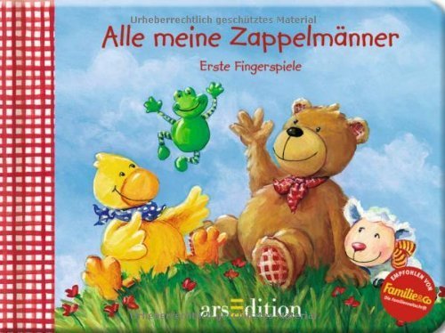 Alle meine Zappelmänner: Erste Fingerspiele (Näschen-Reihe) von Anna Karina Birkenstock (Illustrator) (20. Januar 2010) Pappbilderbuch