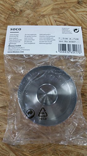 Blomus Abdeckkappe poliert Soca, silber - 2