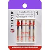 Brand New Item Singer Agujas universales para máquina de Punto Normal, Size 14/90 4/Pkg, Size 90/14