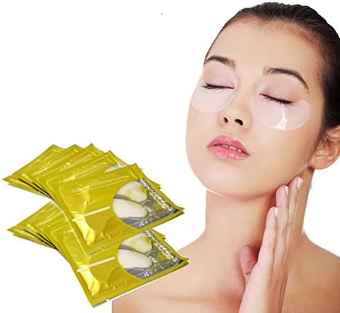 Smyrna Anti-Aging Collagen Anti Wrinkle Crystal Eye Pads Patches, Eye Mask - Repair and Moisturize Puffy Eyes, Dark Circles (20 Pairs)