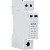 GEYA Surge Protector Low Voltage Lightning Protection Lightning Arrester Device 20-40KA SPD (1P+N,AC275V)