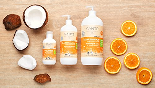 SANTE Naturkosmetik Family Glanz Shampoo Bio-orange und coco (950 ml) - 2