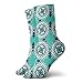 Produktbild Ye Hua Fun Socks -Diamond Mandalas_2771 Malerei Kunst gedruckt lustige Neuheit Tier lässig Baumwolle Crew Socken 11.8inch