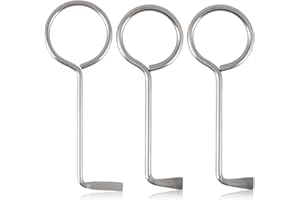 CISYIA 3 Stück Buntbartschlüssel Universal Dietrich Set Profi, Edelstahl Dietrich Schlüssel Bartschlüssel Lock Picking Tool Set Universalschlüssel für Zimmertüren Bunt Bart Schloss Öffner