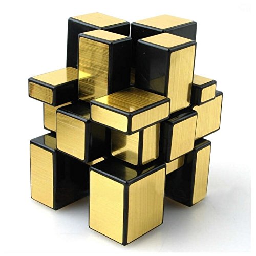 Shengshou Mirror Speed Cube, 2 Colors for Choice (Golden)