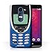 Produktbild Stuff4 Hülle / Hülle für LG Leon/H320/H340/H345 / Blaues Nokia 8210 Muster / Vintage Handys Kollektion