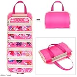 ⭆ El organizador de juguetes también es ideal para viajes de vacaciones, jugar en familia o con amigos, fiestas de cumpleaños, fiestas de pijamas, etc.