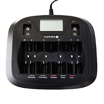 EverActive Siempre Active Chargeur de 800 u NC de les batteries, chargeur universel
