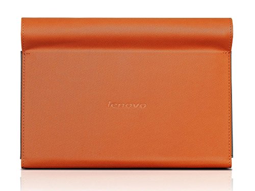 Lenovo 888015975 Ultra Slim umklappbare Schutzhülle für Yoga Tablet (8 Zoll) inkl. Displayschutzfolie orange