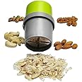 Mclear Dry Fruit Cutter, Manual Dryfruits Slicer Choppers, Pepper Grinder with 3 in 1 Blade for Almonds, Cashews, Spices etc. Multipurpose Uses Kitchen Accessories (May Vary Colour) Pack of 1