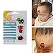 Produktbild lailongp 3 Stücke Kinder Baby Thermometer, Pflege Cartoon LCD Stirnthermometer, Aufkleber Thermometer, Babypflege Werkzeuge