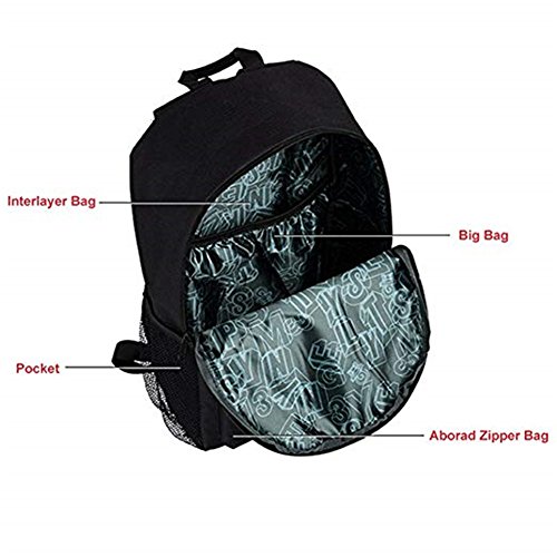 Anime Lumineux Sac À Dos Cool Garçons Filles en Plein Air Sac À Dos Anime Lumineux Sac À Dos Sac À Dos Épaule École Sac D'ordinateur Portable (Music, Large (package2))