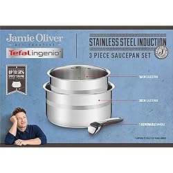 Tefal L95693 Ingenio Jamie Oliver Casserole Inox