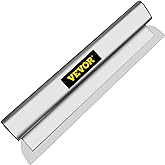 Vevor Taping Blades 80 x 13.8 x 5.4 cm Stainless Steel Drywall Skimmimg Sheet with Blade Thickness 0.5 mm Spatula Taping Putt