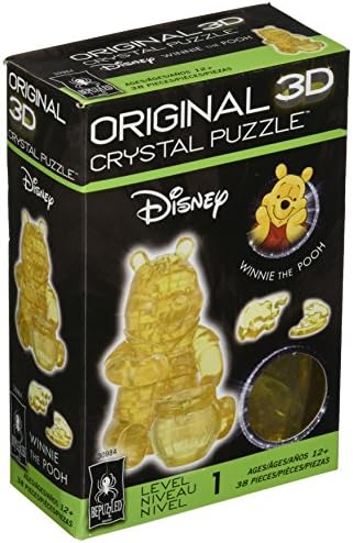 Bepuzzled3-D Licensed Crystal Puzzle-Winnie The Pooh