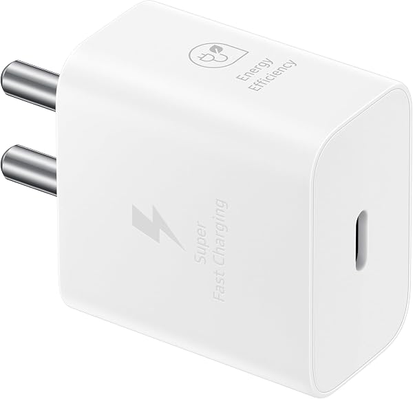 Samsung Original 25W USB Type-C Travel Adaptor Without Cable for Google…
