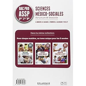 Sciences médico-sociales 2e - 1e - Tle Bac Pro ASSP : Structure & Domicile Livre en Ligne Sciences médico-sociales 2e - 1e - Tle Bac Pro ASSP : Structure & Domicile Livre en Ligne - Telecharger Ebook