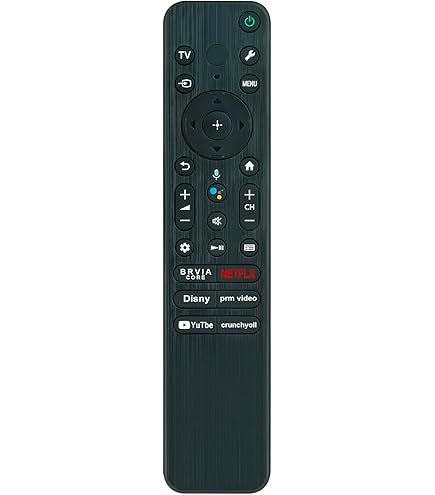 GOUYESHO RMF-TX800U Télécommande De Rechange Pour Sony 4KK 8K HD TV Voice Compatible Avec RMF-TX900B KD-50X81K KD-50X82K KD-50X85K KD-65X80K KD-75X80K KD-75X82K XR-65A83K XR-65X90K XR-75X90K