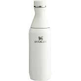 Stanley All Day Slim Soğuk Su Şişesi Termosu, 0.35 Litre, Krem